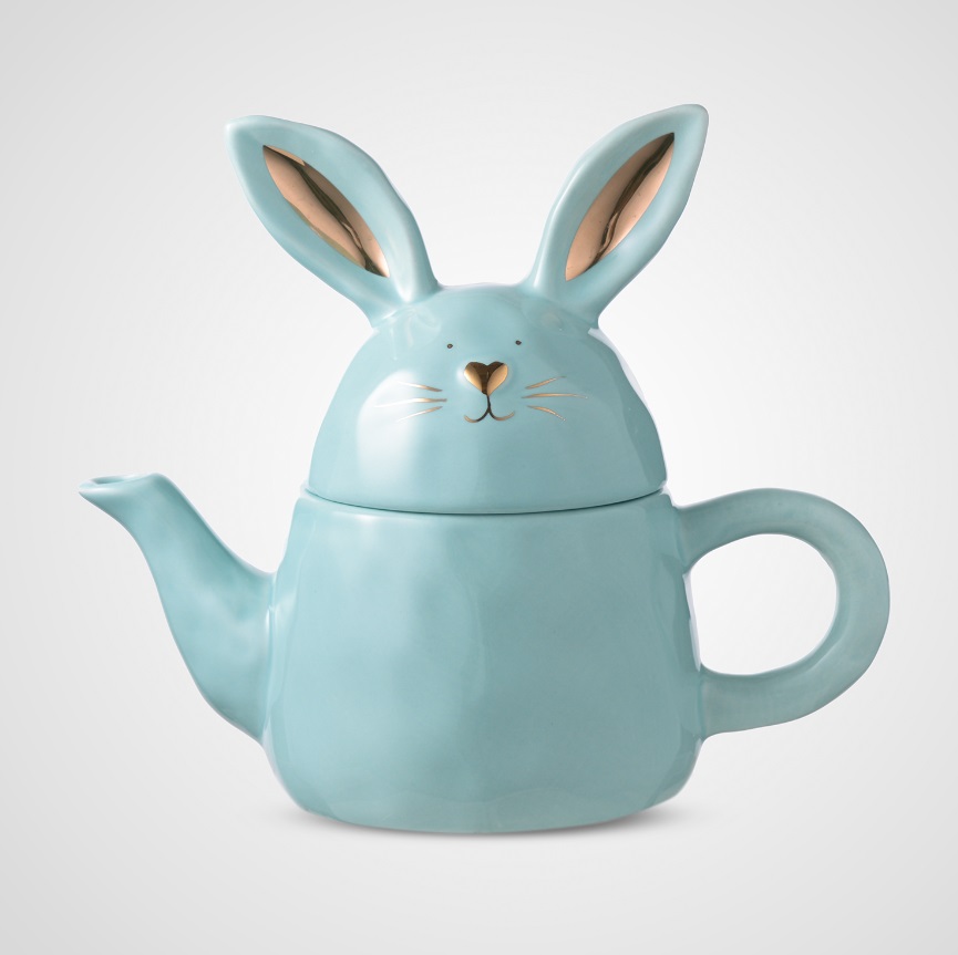 Чайник с кроликом 20х24х11см 19Y597-BG