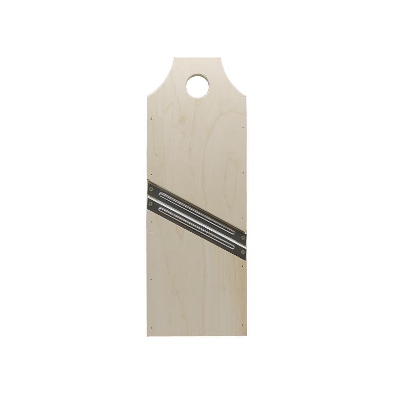 Шинковка деревянная 2 ножа 42,5х15см 1033